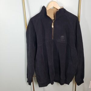 Straight Down Clothing‎ Co. Jacket Size XL Mens Cobblestone Creek Logo Black